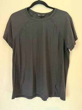 Athleta Women's Black Short Sleeve Tee